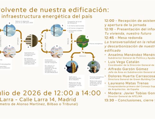 La envolvente de nuestra edificación: la mayor infraestructura energética del país